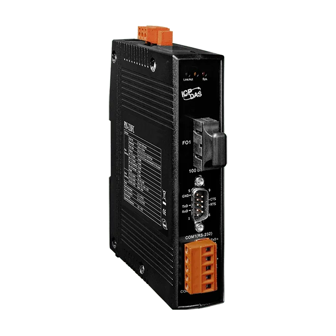 PDS-220FC Serial-to-Fiber Device Server with Modbus Gateway