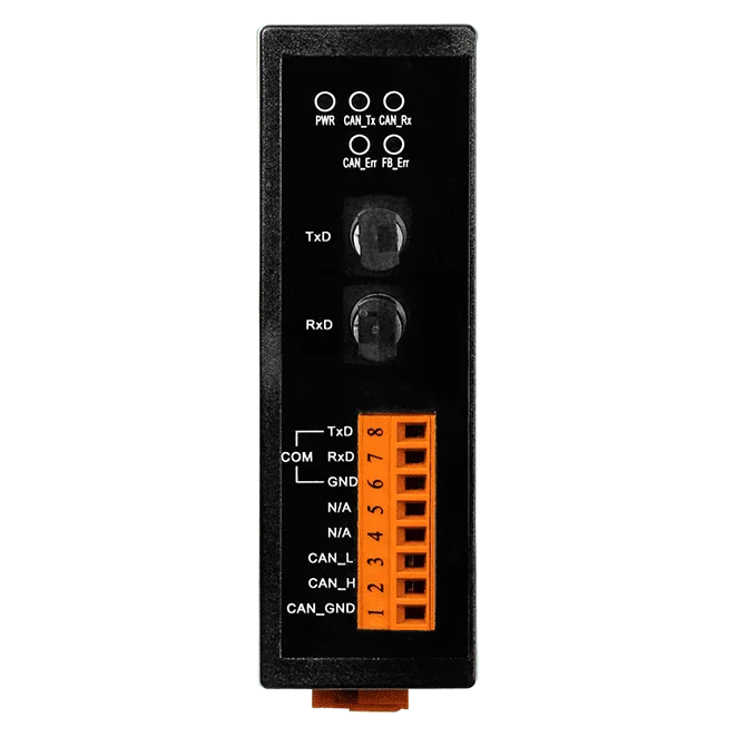 I-2533-UTA CAN to Multi-mode Fiber Bridge, -40 to 75 °C