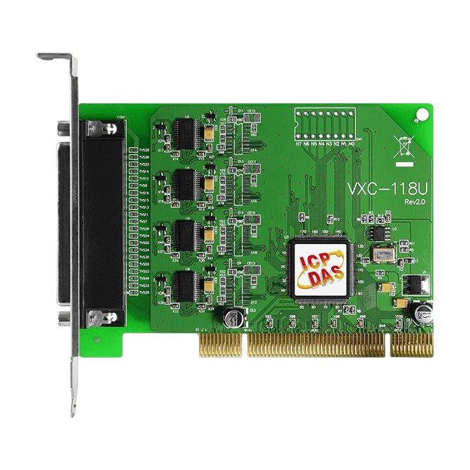 VXC-118U/D2 Universal PCI Serial Communication Board, 8-Port RS-232