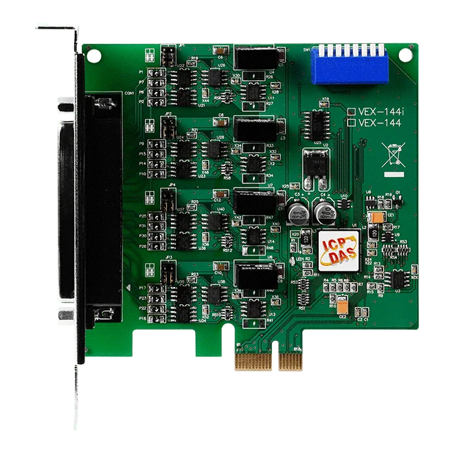VEX-144i PCI Express Serial Board, 4 Isolated RS-422/485 Ports