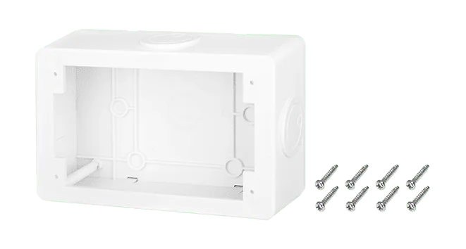 EWB-T43F2 External Wall Mounting Box for 4.3-inch Unit