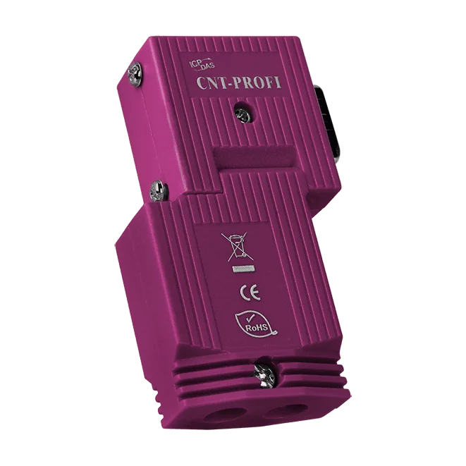 CNT-PROFI PROFIBUS Connector, 9-pin D-Sub with Terminating Resistors